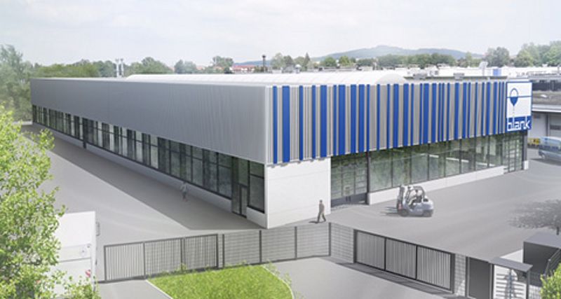 New building for mechanical processing and assembly Plant 4 FEINGUSS BLANK