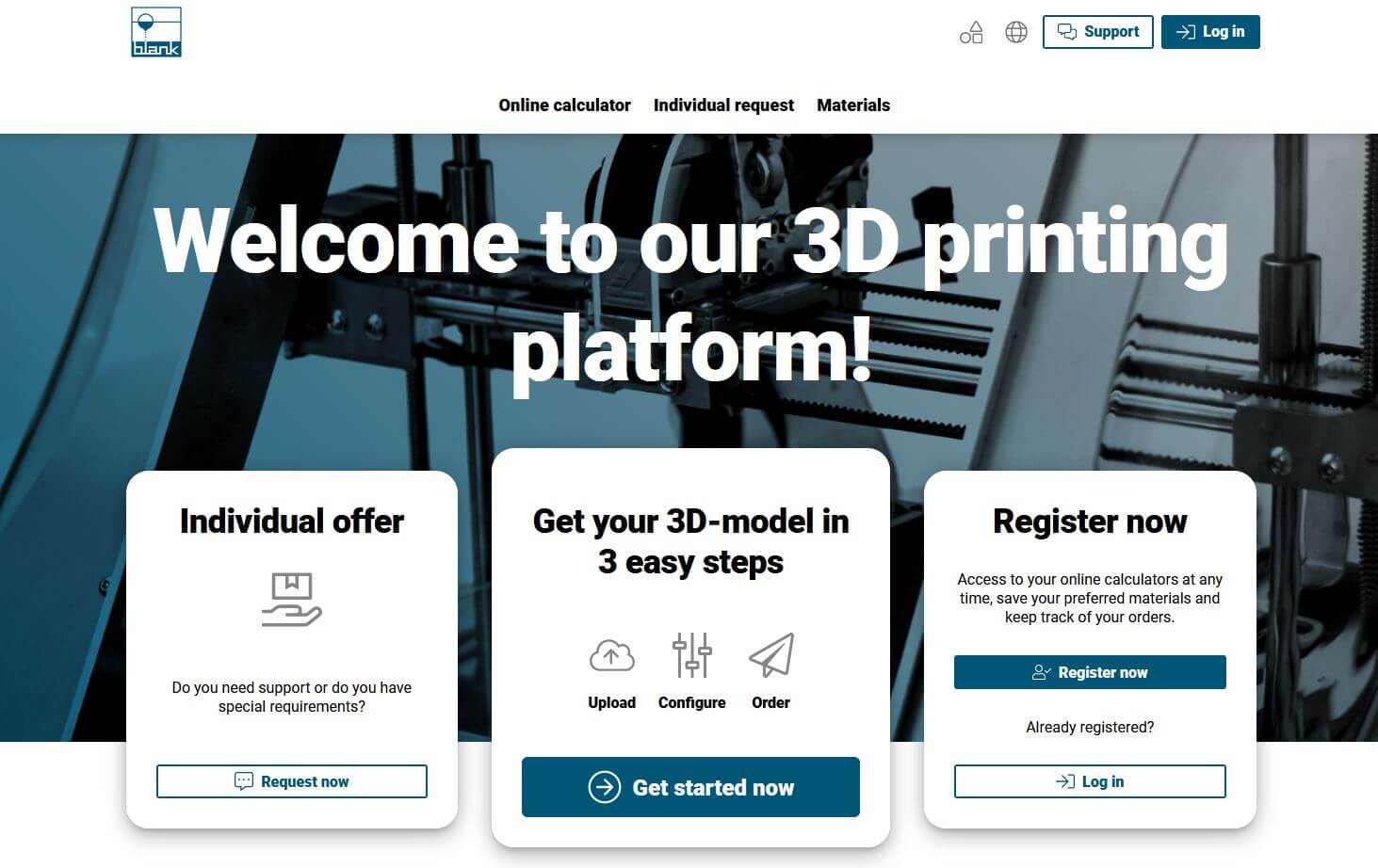 3D printing platform