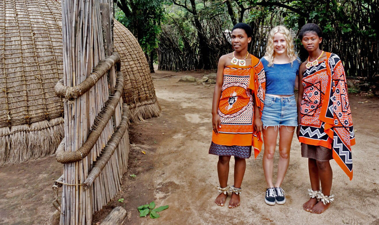 DHBW student in a semester abroad in South Africa